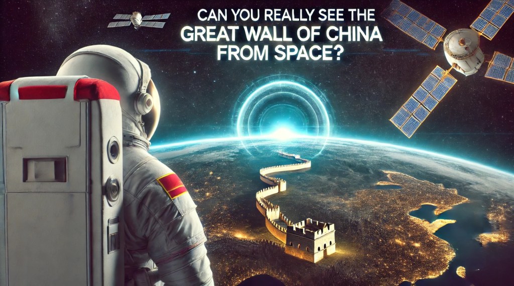 The Great Wall of China Visible from the Moon? Fact or Fiction?