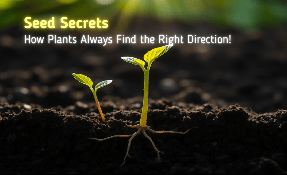 Seed Secrets: How Plants Always Find the Right Direction!